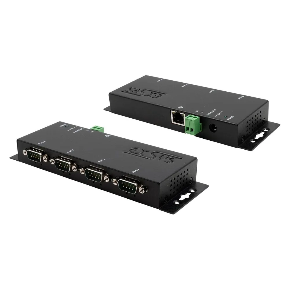 Exsys EX-6164 Multiprotokoll Seriell-zu-Ethernet Konverter RS-232 RJ45