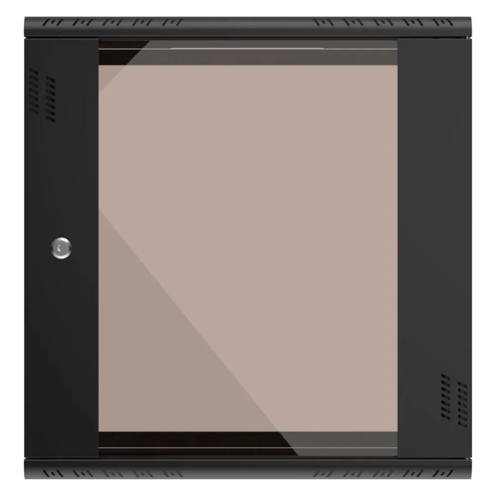 Extralink PREMIUM 12U 600X450 WALL-MOUNTED RACKMOUNT CABINET BLACK