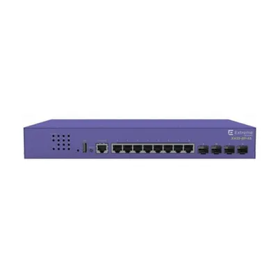 Netzwerk-Switch Extreme Networks X435-8T-4S PoE Managed 8x Gigabit 4x SFP 1U Rackmount Netzwerk-Switch Extreme Networks X435-8T-4S PoE Managed 8x Gigabit 4x SFP 1U Rackmount