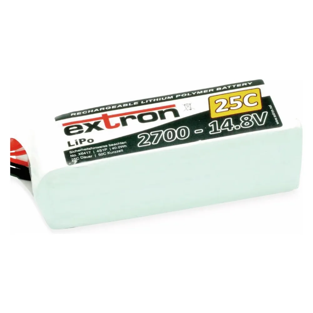 EXTRON LiPo-Akku X2, 14,8 V, 2700 mAh