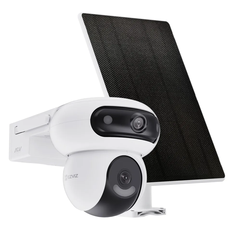 EZVIZ HB90 Dual-Kamera + Solarpanel - 8W - Weiß