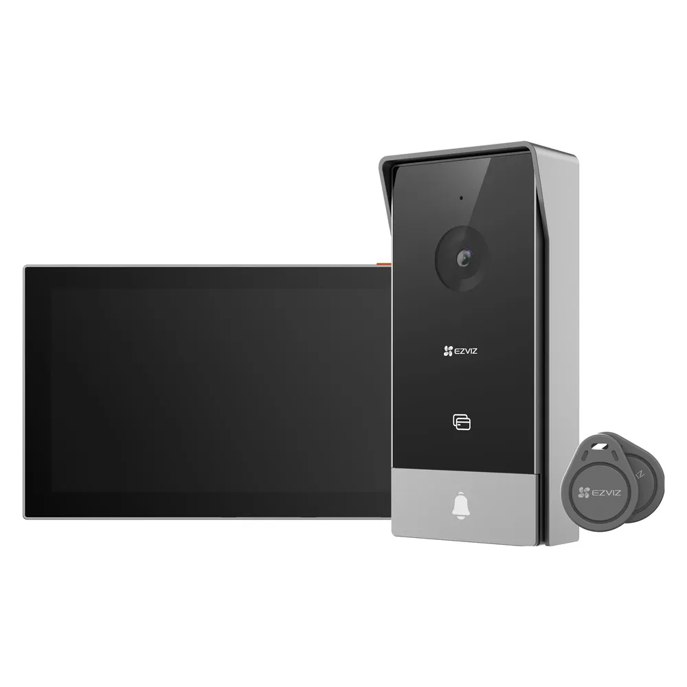 EZVIZ HP5 - Video-Türklingel Video-Türklingel inkl. 7-Zoll-Touchscreen-Display - Schwarz