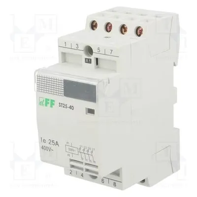 F&R Schütz: 4-Richtung Installation 25A 230VAC NO x4 IP20