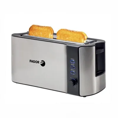 Tostadora eléctrica 1000W mit extra langer Schlitze und 6 Bräunungsstufen BIGTOAST