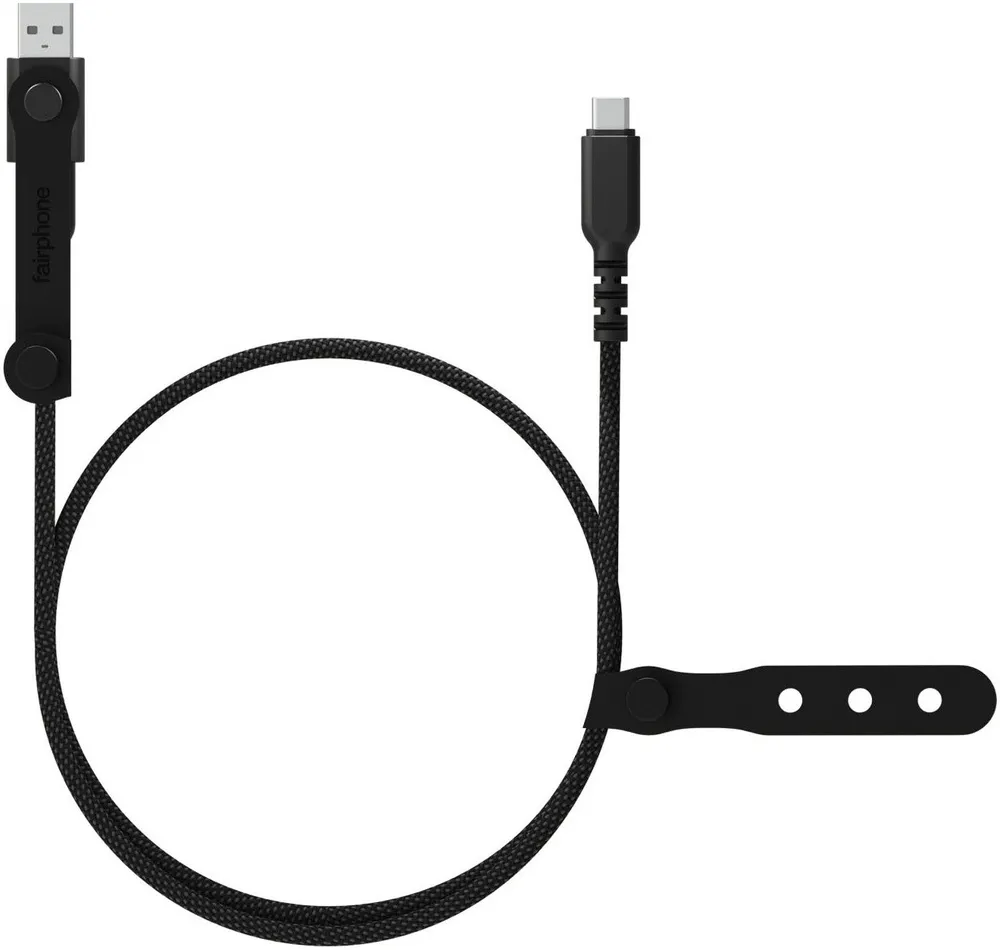 Fairphone USB-C 3.2 Long Life Lade- und Datenkabel (20 Gb/s) 1 m Smartphone-Kabel, USB Typ C, USB-C (100 cm)