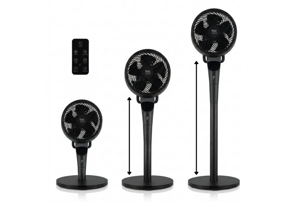 FAKIR Standventilator Stand Tisch Ventilator 2in1 prestige VC550 3D Oszilation