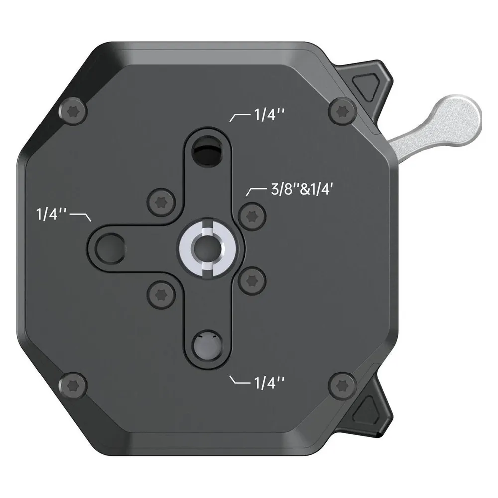 Schnellwechselplatte Falcam F50 3224 quadratisch Multiloch 50 kg