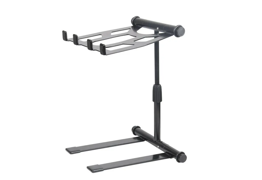 FAME Laptop-Ständer, (Audio Laptop Stand LS-6 schwarz, DJ-Möbel, Laptop Stands, Audio Laptop Stand, LS-6, schwarz)