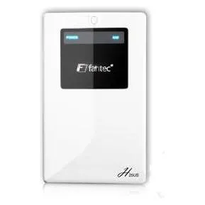 Fantec H25US, Externes 6,35 cm (2,5Zoll) Gehäuse, SATA, USB 2.0, Backup, weiY