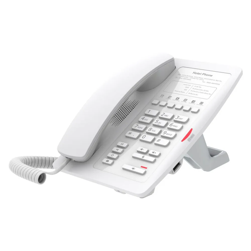 Fanvil Téléphone SIP H3W-Hotel 2 comptes SIP White