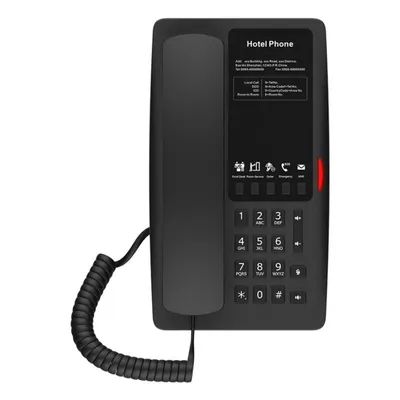 IP-Telefon Fanvil H4W Schwarz mit WLAN und 2 Leitungen