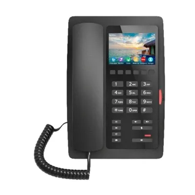 IP-Telefon Fanvil H5W 2 Leitungen WiFi PoE Display 3.5" Schwarz