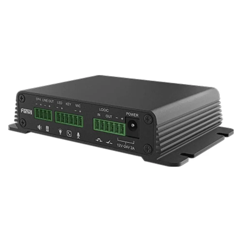 IP-Telefon Fanvil PA2S Schwarz Aluminium Montage Tisch/Wand SIP VPN PoE IP-Telefon Fanvil PA2S Schwarz Aluminium Montage Tisch/Wand SIP VPN PoE