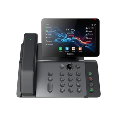 IP-Telefon Fanvil V66 PRO Dunkelgrau 20 Leitungen Display 7 Zoll