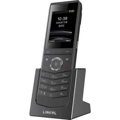 Telefon Fanvil W611W V2 Schwarz Kabellos 4 Leitungen LCD Wi-Fi Bluetooth
