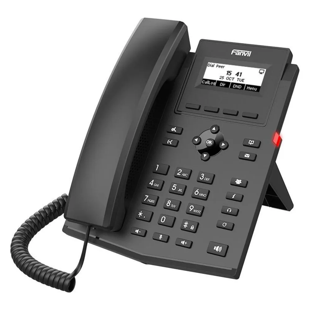 IP-Telefon Fanvil X301G Schwarz 2 Leitungen PoE