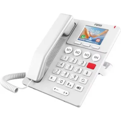 VoIP-Telefon Fanvil X306 Weiß 2 SIP-Konten Display 3.5" Bluetooth PoE