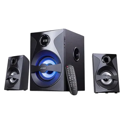 Lautsprecher F&D 2.1 Kanal Bluetooth 54W mit aktivem Subwoofer schwarz