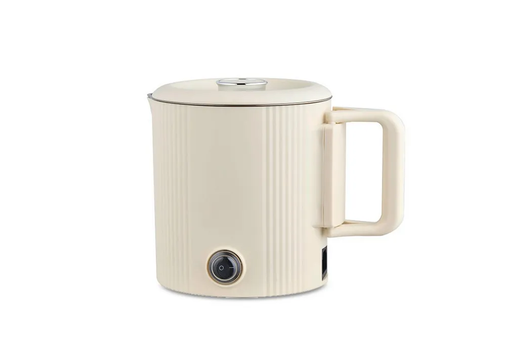 Feel Maestro Reise-Wasserkocher MR-009 Wasserkocher / Reisekocher, 2-in-1 0,8L, 0,8 l, 600 W, klappbarer Griff, Spannungsumschalter 110 V/230 V