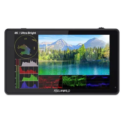 Feelworld LUT 6S 6-Zoll-Touchscreen-Kameramonitor 2600nit SDI HDR