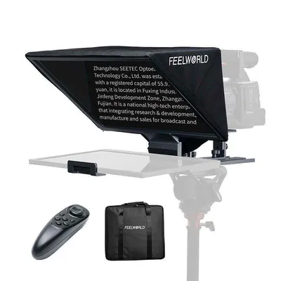 Teleprompter Feelworld TP16 faltbar 16 Zoll Bluetooth App Aluminium