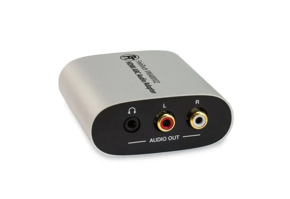 FeinTech Audio-Wandler VMA00102 HDMI-ARC auf Cinch & Klinke, Lautstärkeregelung via TV