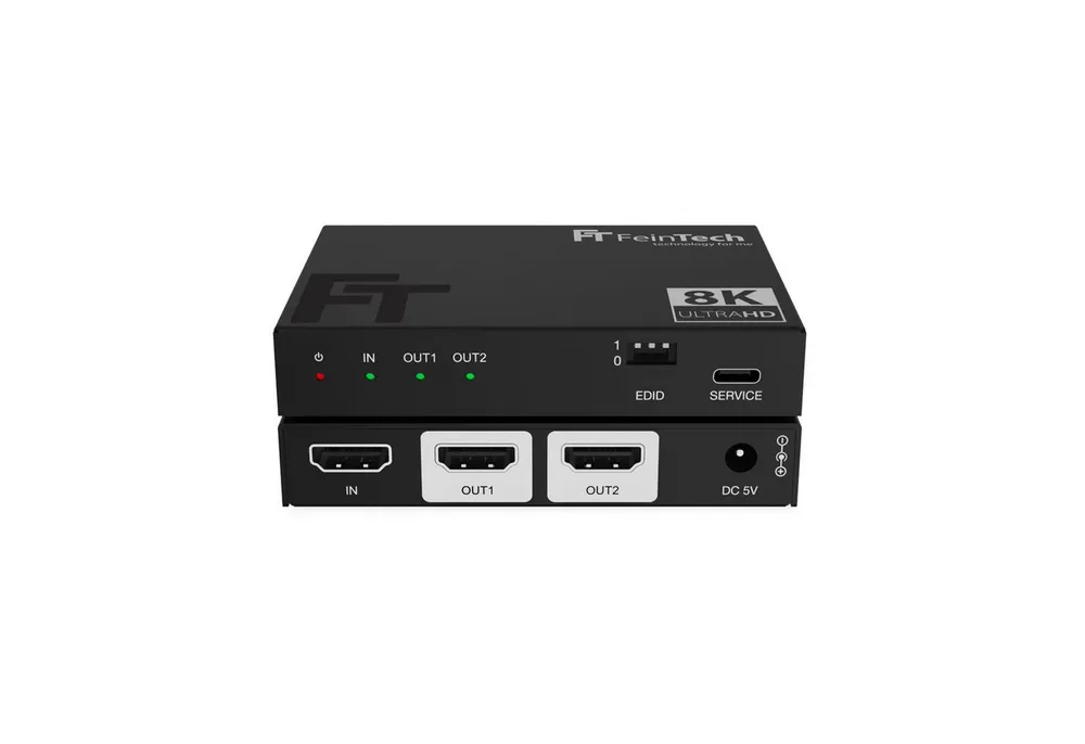 FeinTech HDMI-Splitter SP210 1 in 2 out