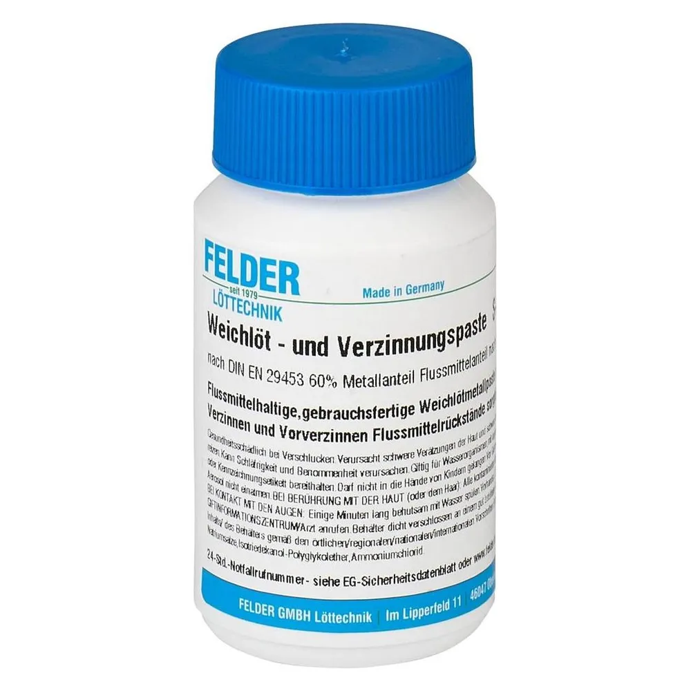 Felder Lottechnik Felder Löttechnik Sn97Cu3 Lotpaste Inhalt 250 g