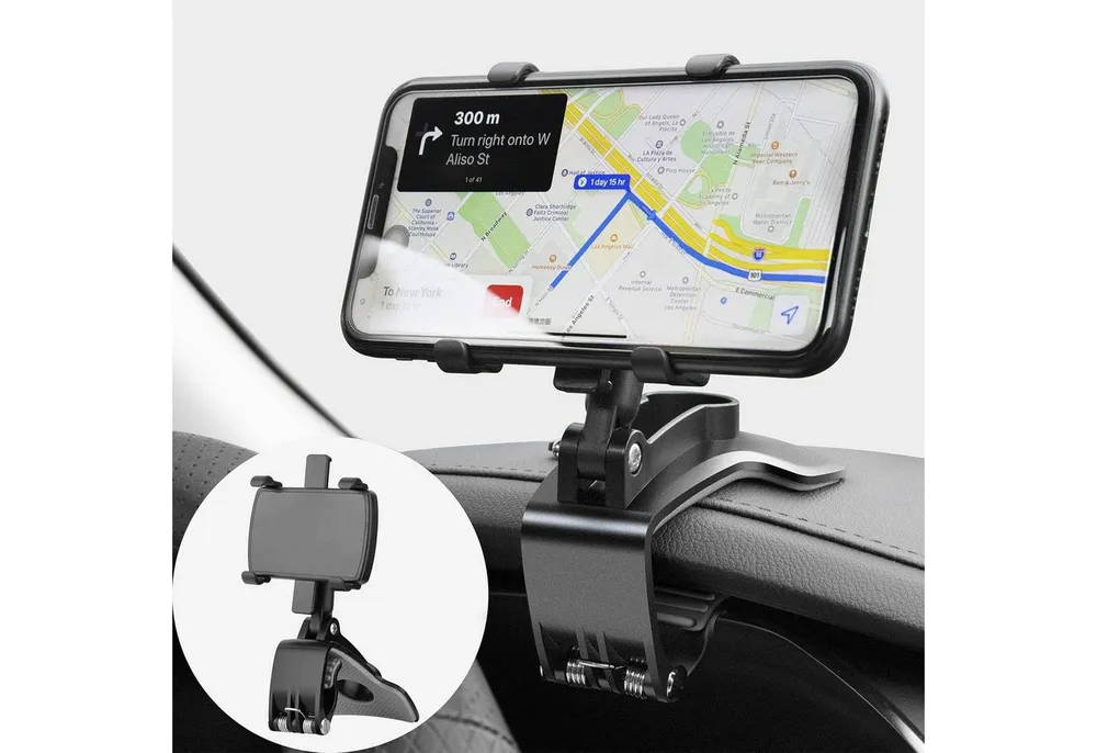 FELIXLEO Auto Handyhalter 360° Drehbar Dashboard Clip 4-7 Zoll Smartphones Smartphone-Controller (1 St)