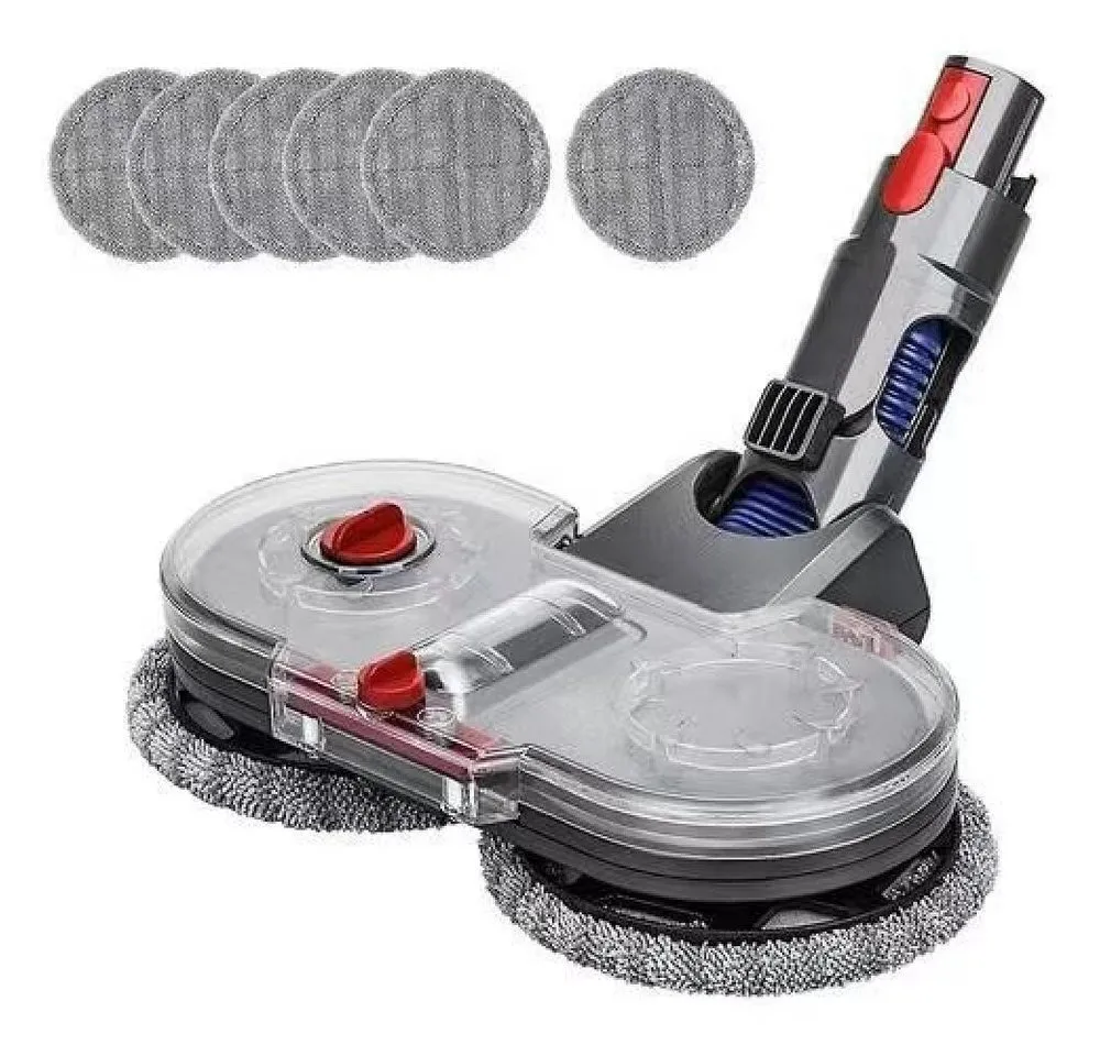FELIXLEO Saugroboter Zubehör-Set Elektrischer Wischaufsatz für Dyson V15 V11 V10 V8 V7 mit Ersatzpads, (1-tlg)