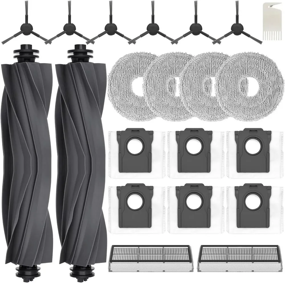 FELIXLEO Saugroboter Zubehör-Set Ersatzteile Zubehörset für Dreame L10s Pro Ultra Heat/ X30 Ultra, (21-tlg)