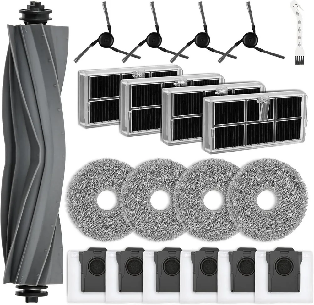 FELIXLEO Saugroboter Zubehör-Set Zubehörset für Dreame X40 Ultra Complete Staubsauger Roboter, (20-tlg)