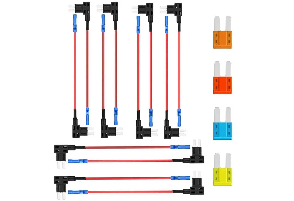 FELIXLEO Sicherungshalter Stromdieb Kfz Sicherung Mini Mikro2 4 Typen Auto, (25-St)