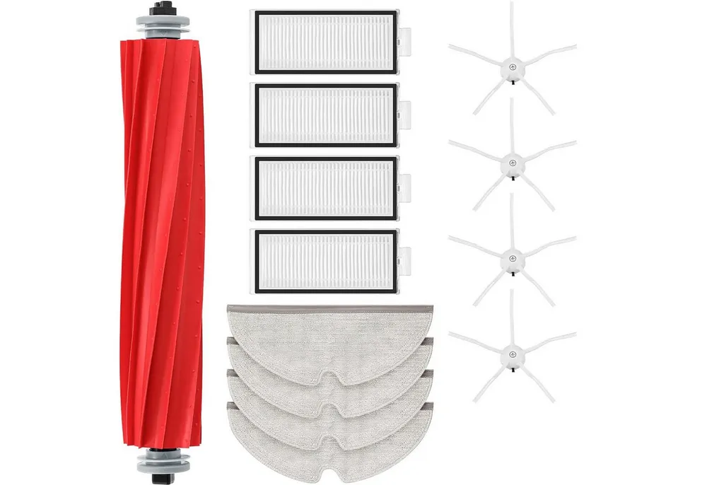 FELIXLEO Staubsaugerdüsen-Set Q7 MAX Ersatzzubehör Kompatibel mit Roborock Q7+/Q7 MAX/ Q7 MAX +, (13-tlg)