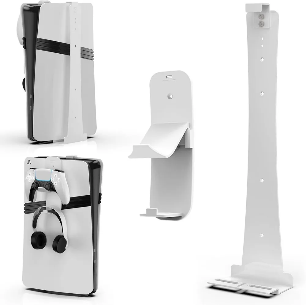FELIXLEO Wandhalterung Set für PS5 Slim Konsole mit Controller und Headset (1 St)