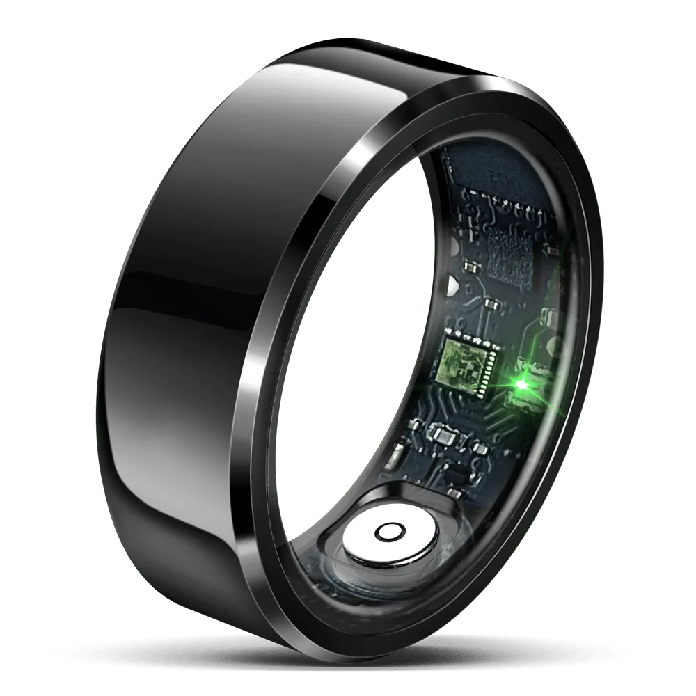 Smartring SR6, Schwarz, Größe 9 - 59,5 mm