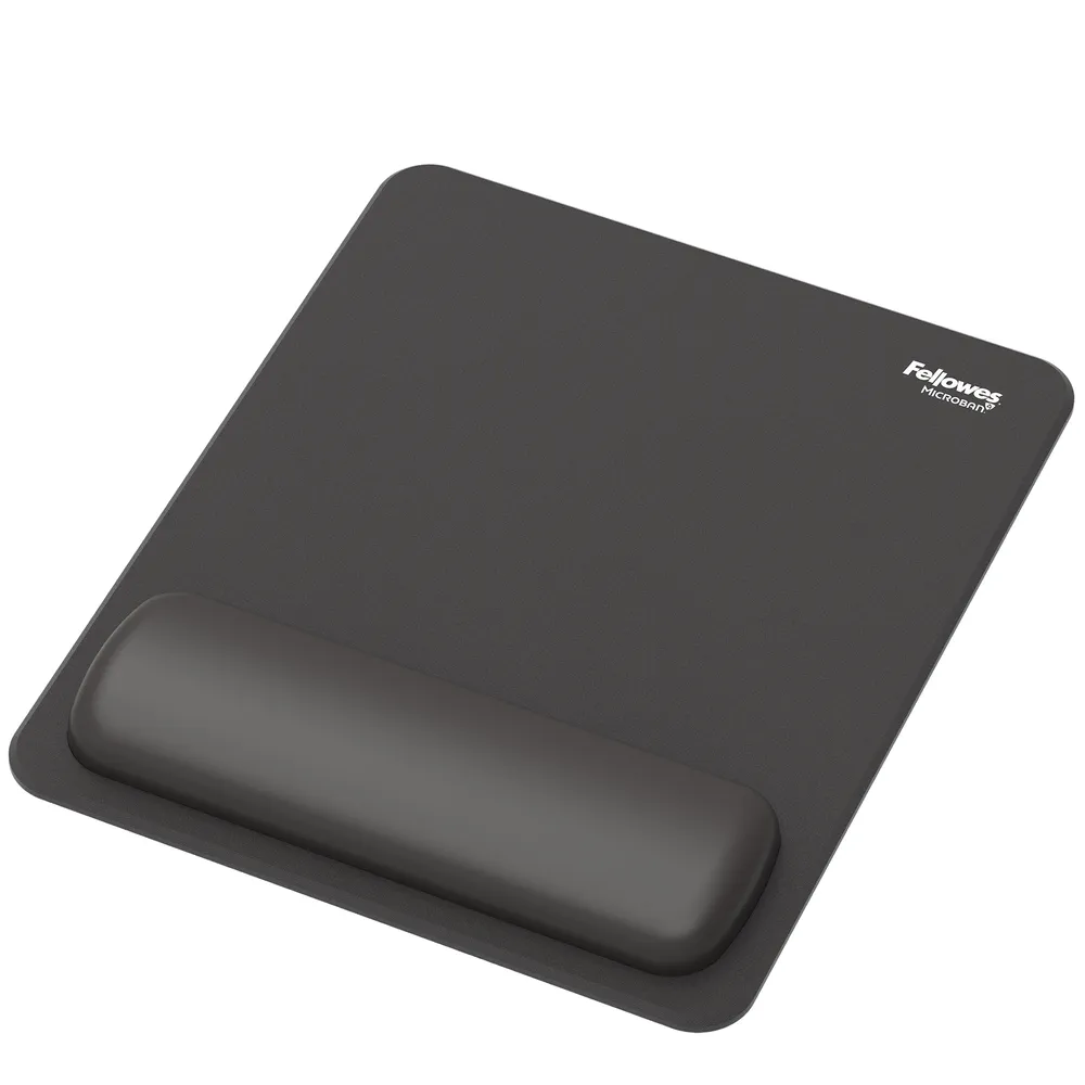 Mauspad Fellowes Breyta 100142555 Schwarz Handgelenkauflage rutschfeste Basis