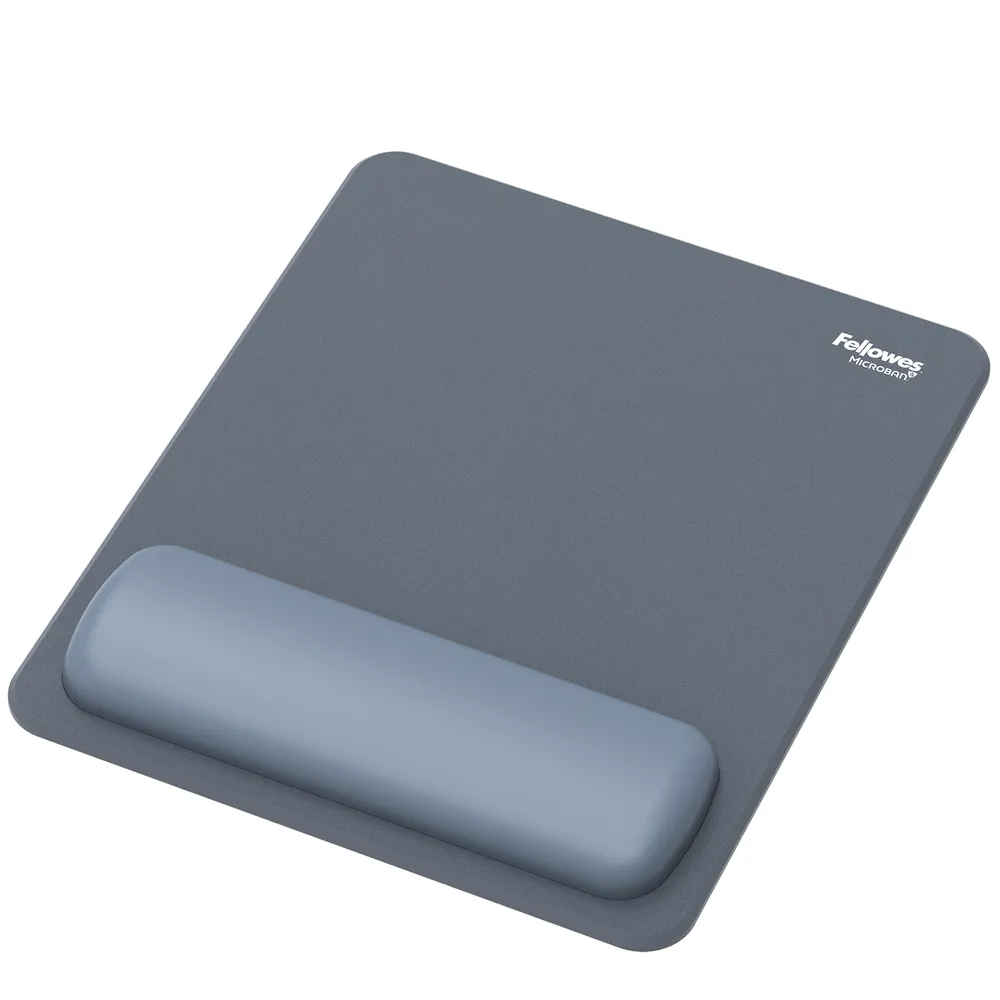 Mausmatte Fellowes Breyta mit Handgelenkauflage Aquamarin monochrom