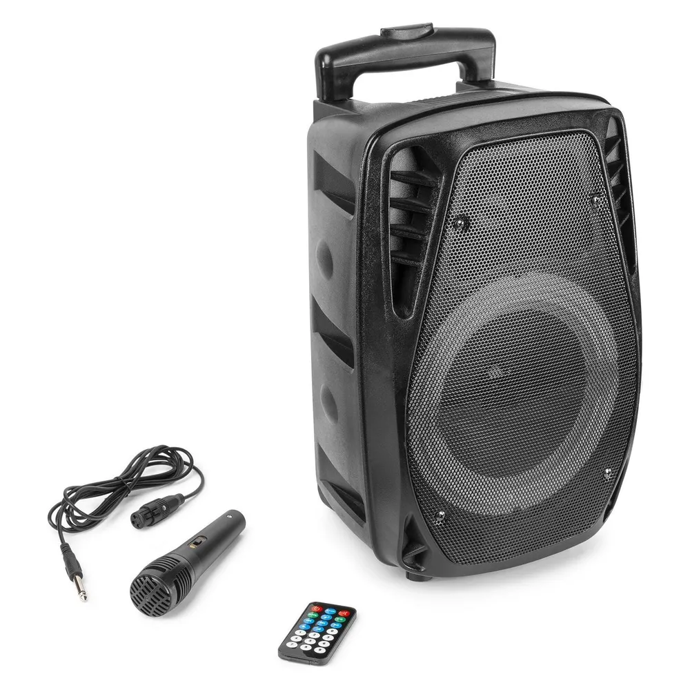 Lautsprecher Fenton Tragbar Bluetooth 8" 300W mit Mikrofon