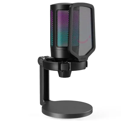Mikrofon Fifine AmpiGame A6NEO USB-C Cardioid RGB Schwarz