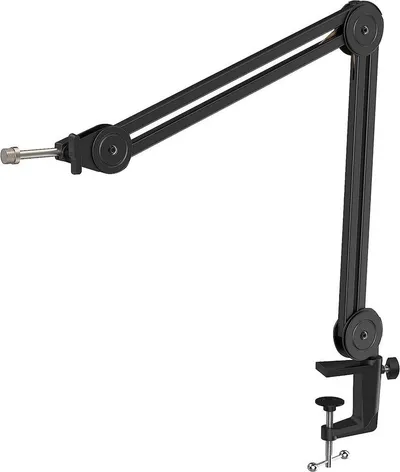 FIFINE Mikrofon-Halterung Mikrofon Arm, Einstellbarer Mikrofon Ständer Mikrofonclip