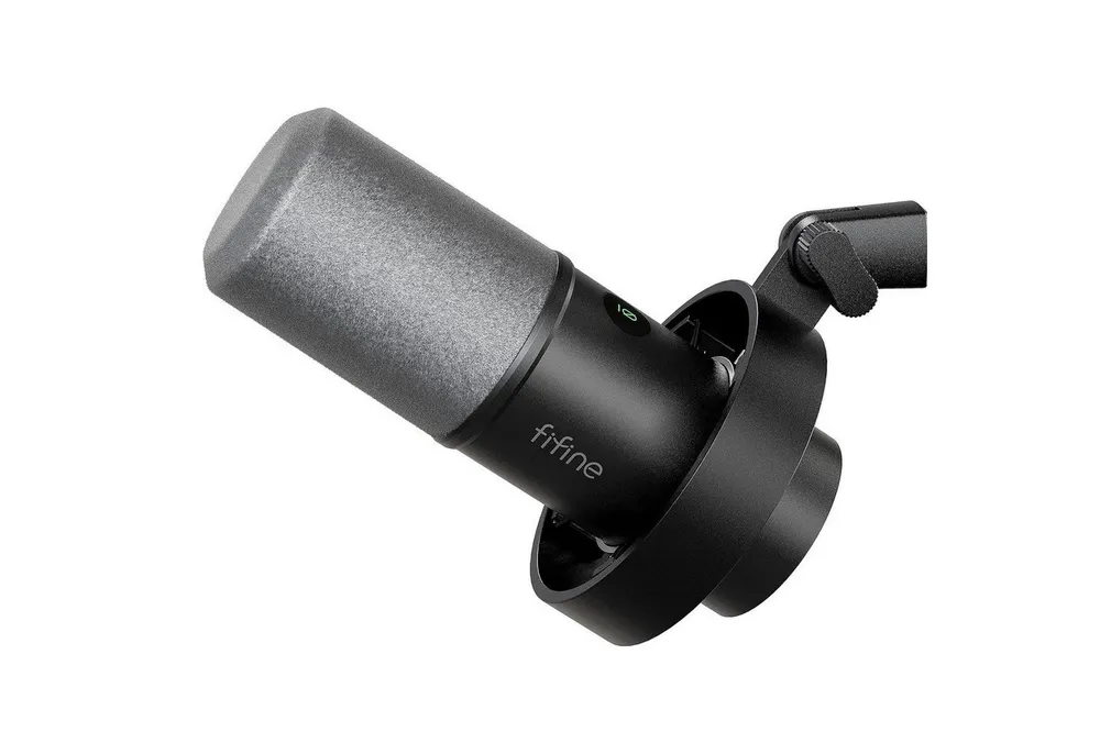FIFINE Mikrofon XLR Studio Mikrofon Dynamisches USB Microphone PC, für Streaming Podcast Gaming für PS4/5 Mac Mixer Soundkarten