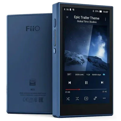 HiRes Musikplayer Fiio M21 Android 13 Snapdragon 680 950mW DAC USB-C Touch