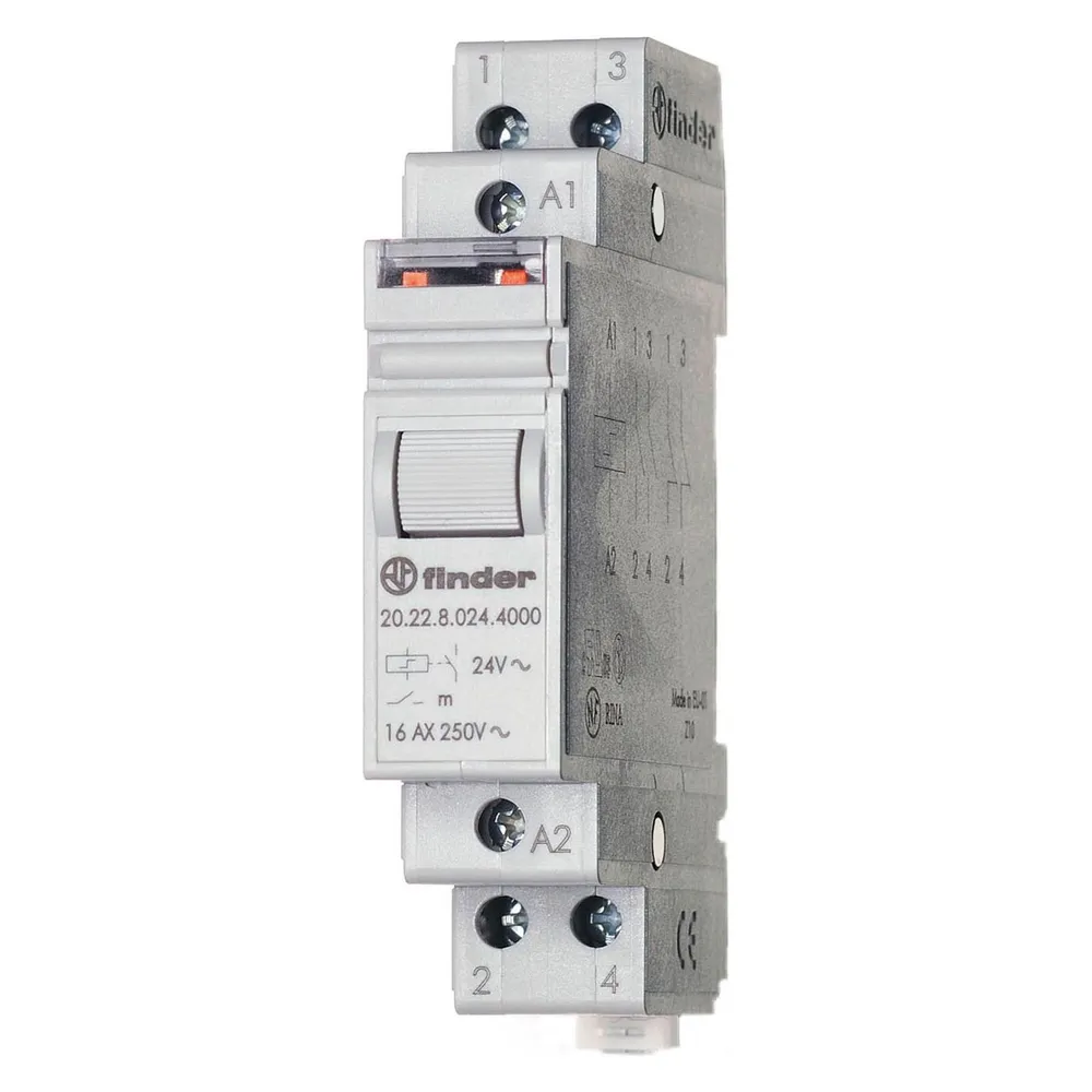 Finder Stromstoss-Schalter Hutschiene 20.22.8.110.4000 2 Schliesser 110 V/AC 1