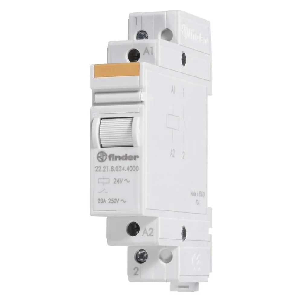 Finder Installationsrelais 24VDC 20A
