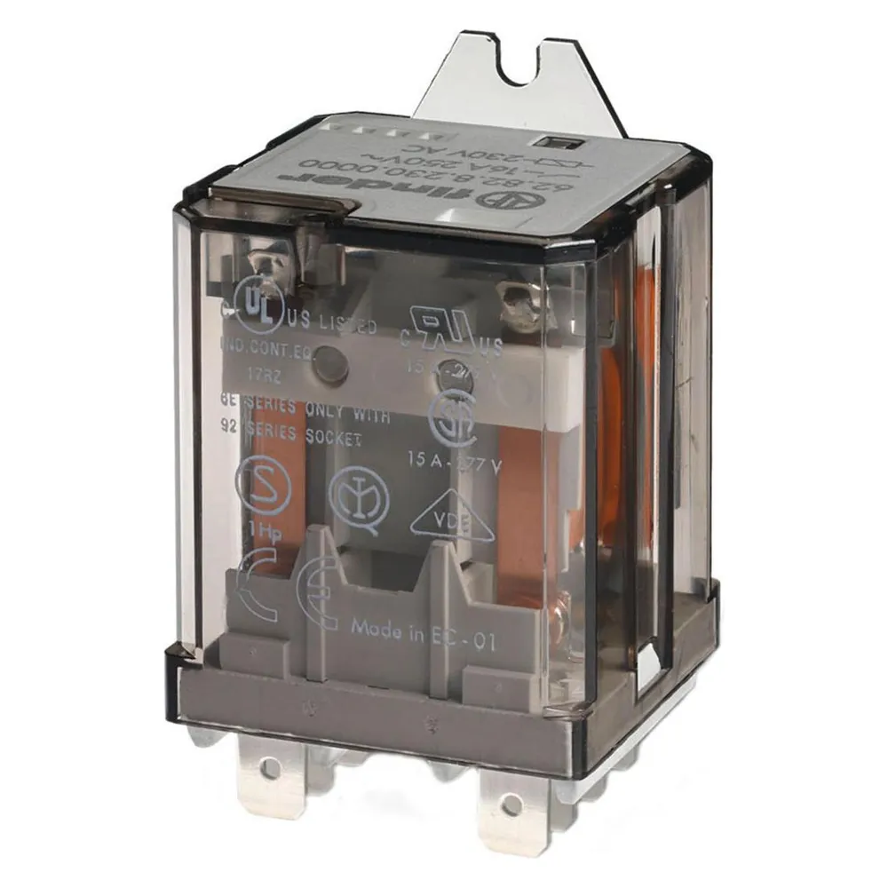 Finder 62.82.9.024.4000 Steckrelais 24 V/DC 16 A 2 Wechsler 1 St.