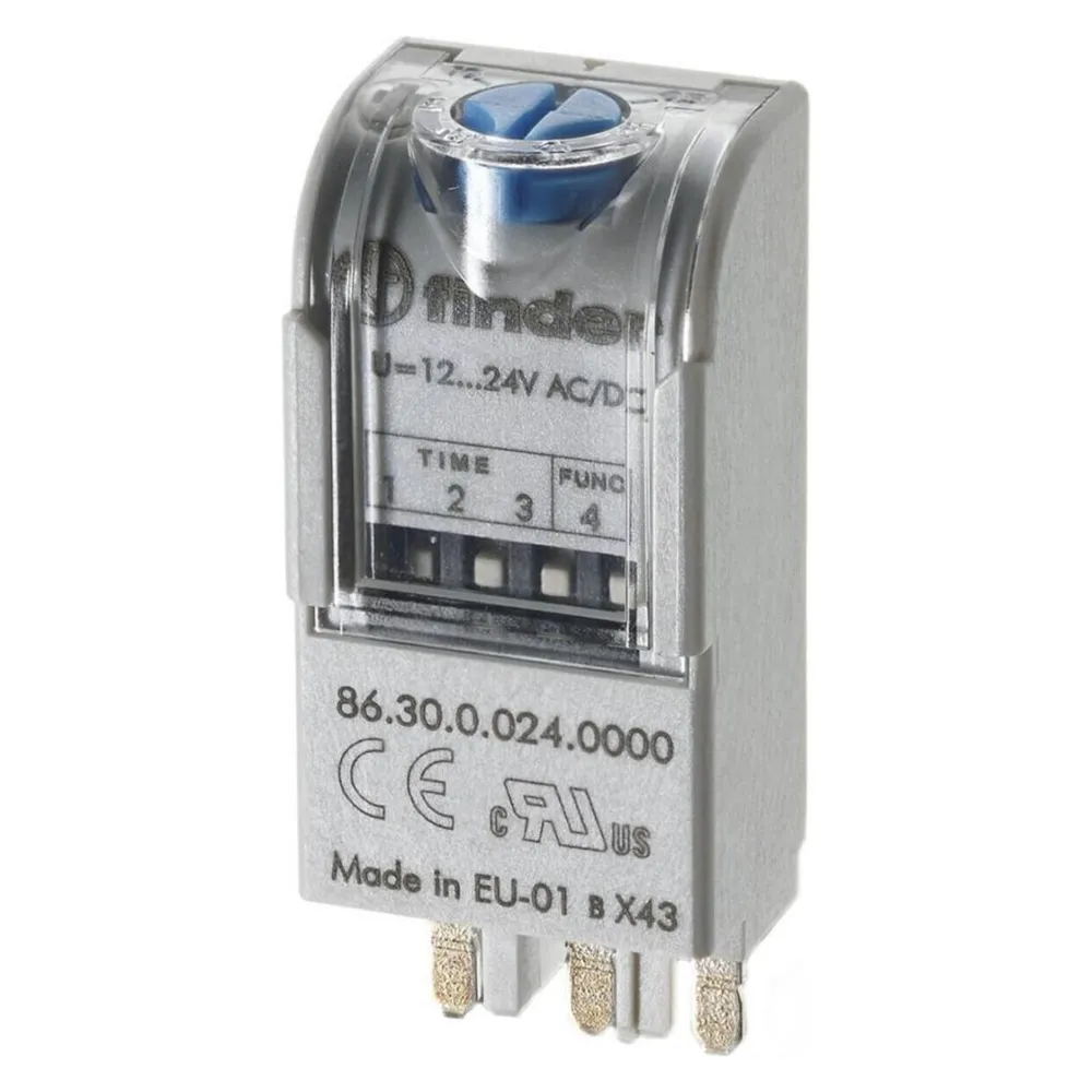 Finder Zeitmodul 12-24VAC/DC 2-Zeitfunktionen