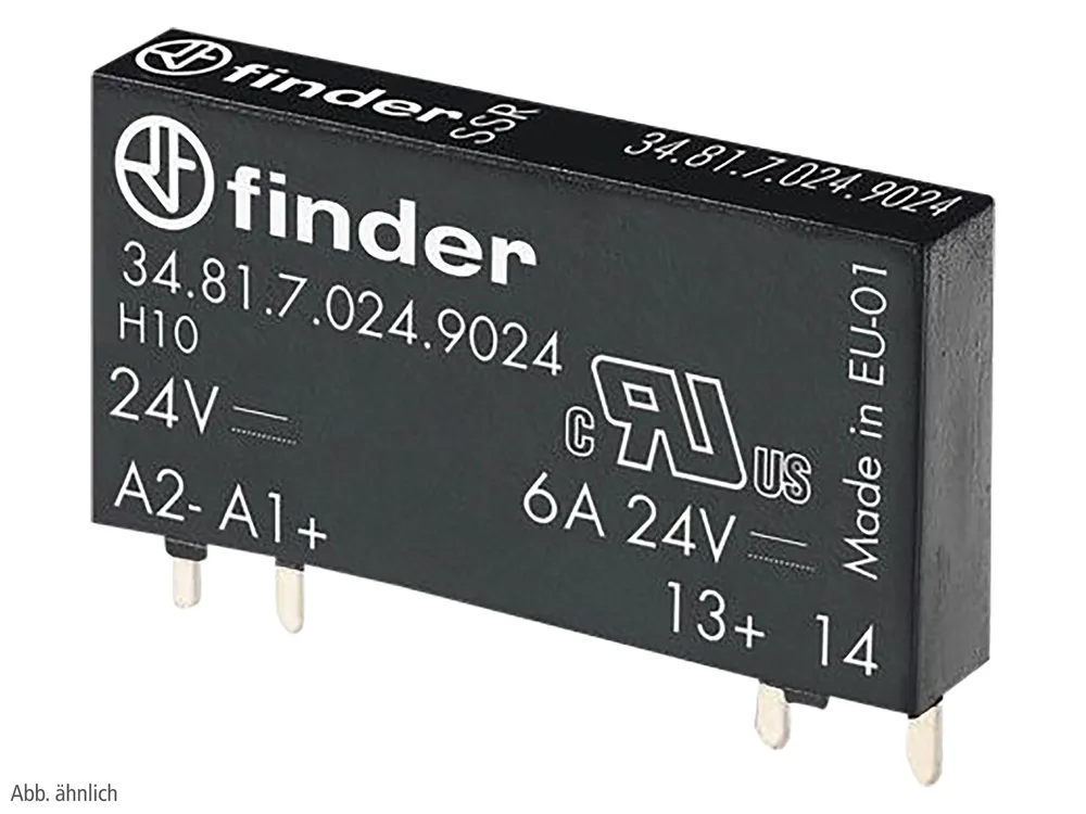 FINDER SSR-Steck-/Printrelais 24 V DC