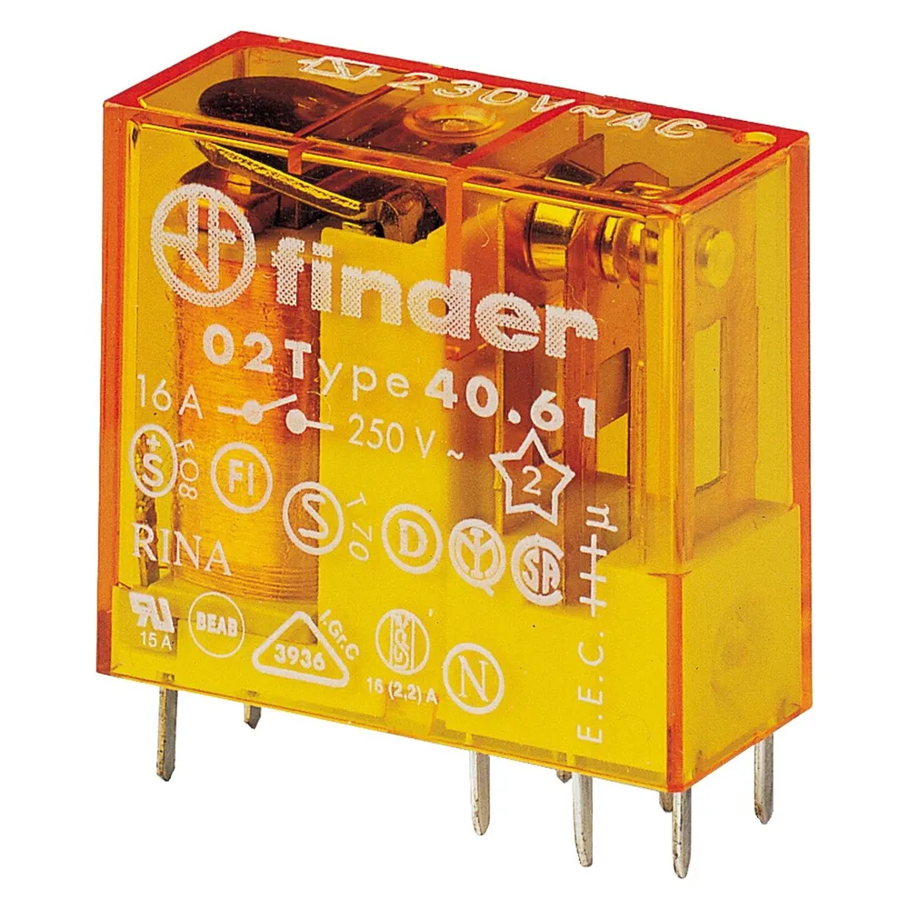 FINDER Steck-/Printrelais 40.61.8.230.1000