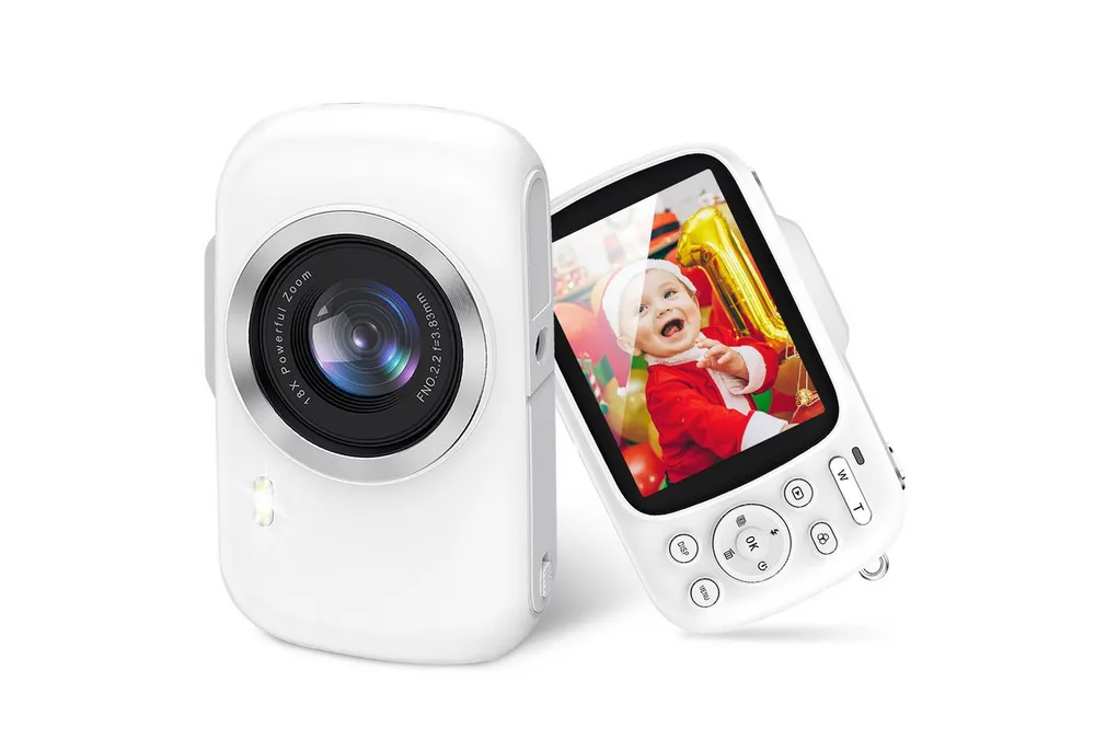 Fine Life Pro Digitalkamera G7 - A - Hochwertige Kamera mit 64MP Kompaktkamera (und 4K-Ultra-HD-Aufzeichnung für atemberaubende Fotos und Videos)